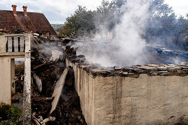 Professional Fire Damage Removal technician working in Big Lake, MN